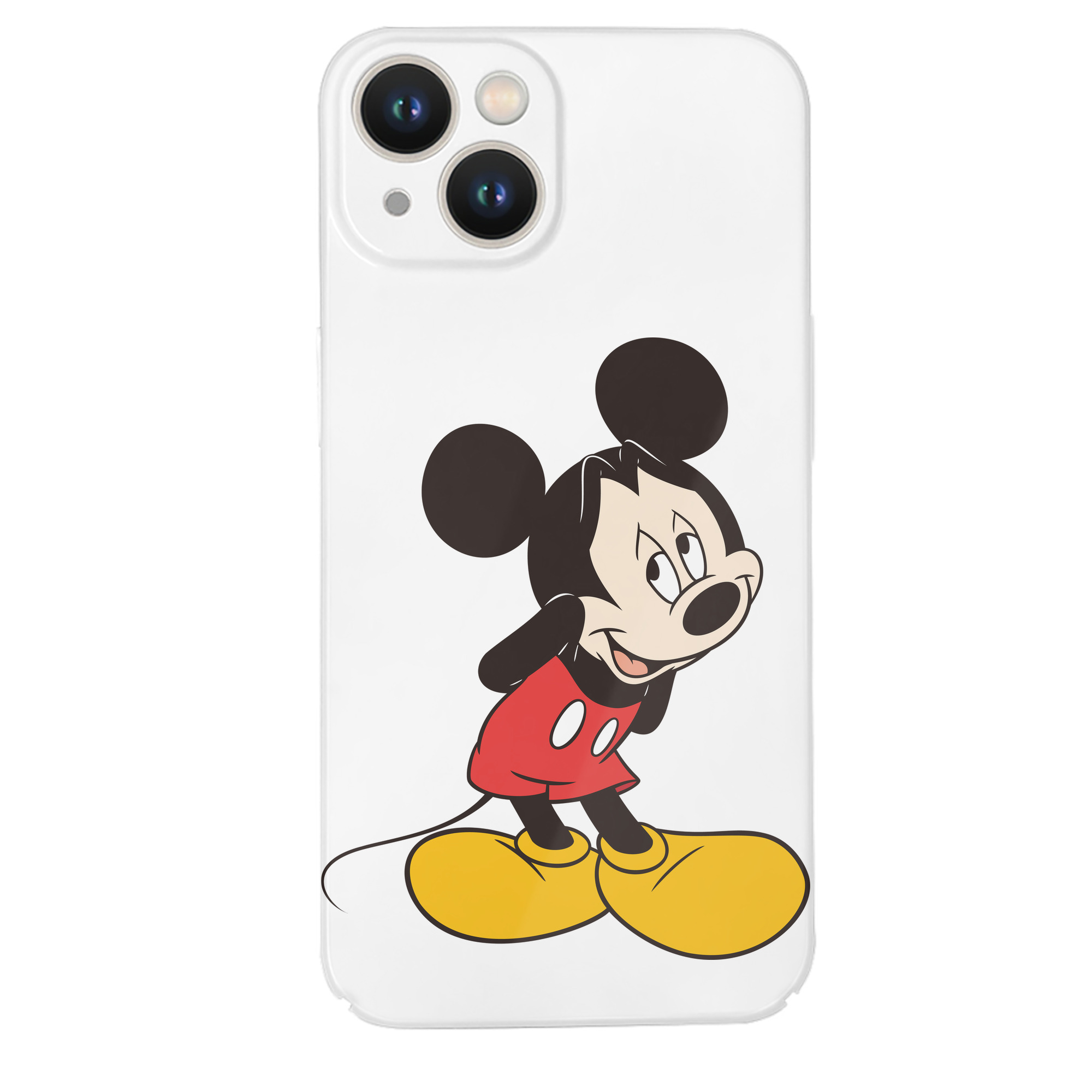 （画像用） ミッキーマウス Mickey Mouse 【iPhone 14シリーズ対応】ハードケース